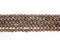 Brown Snowflake Jasper Gemstone Beads, 8mm, Round